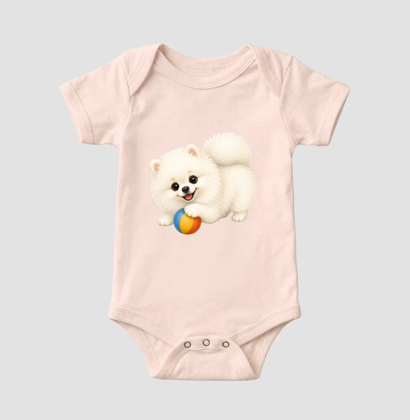 Pomerânia (Spitz Alemão) Branco - Desenho Animado - Imagem 5