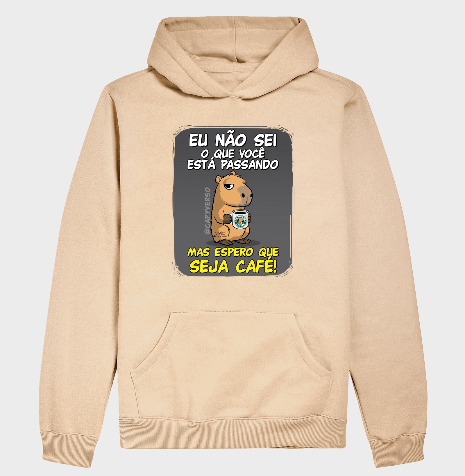 Camiseta Capivara Seja Café - Imagem 5
