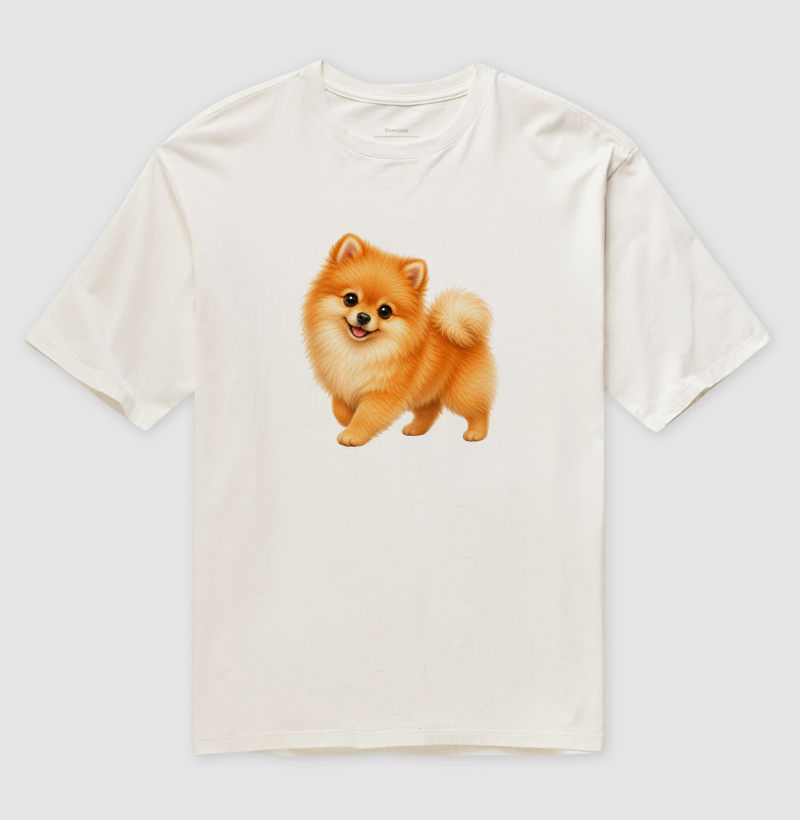 Pomerânia (Spitz Alemão) Laranja - Desenho Animado - Imagem 4