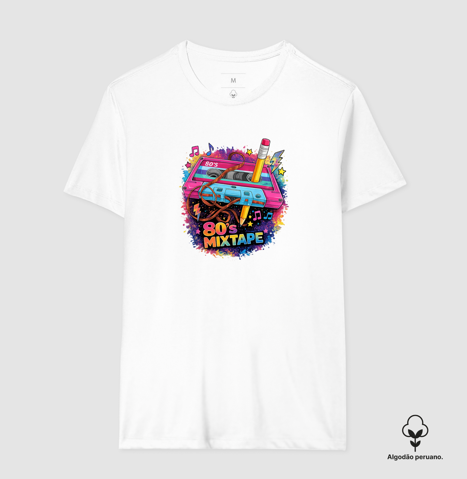 Camiseta Mix Tape Retro - Imagem 2