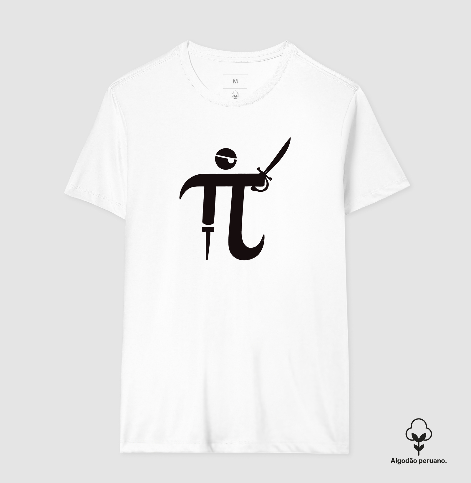 Camiseta Algodão Peruano Pi-rata - Imagem 4