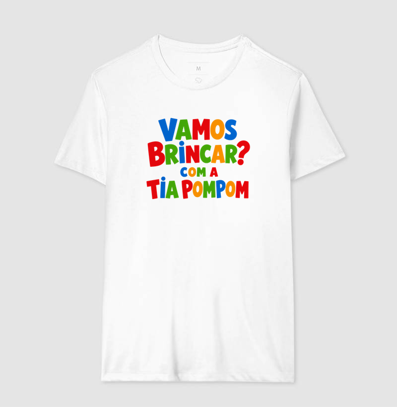 Camiseta Personalizada | Tia Pompom