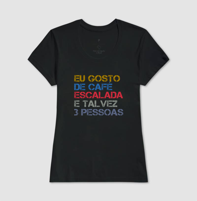 Camiseta Falésia & Magnésio | Café, Escalada & Pouca Gente - Imagem 4