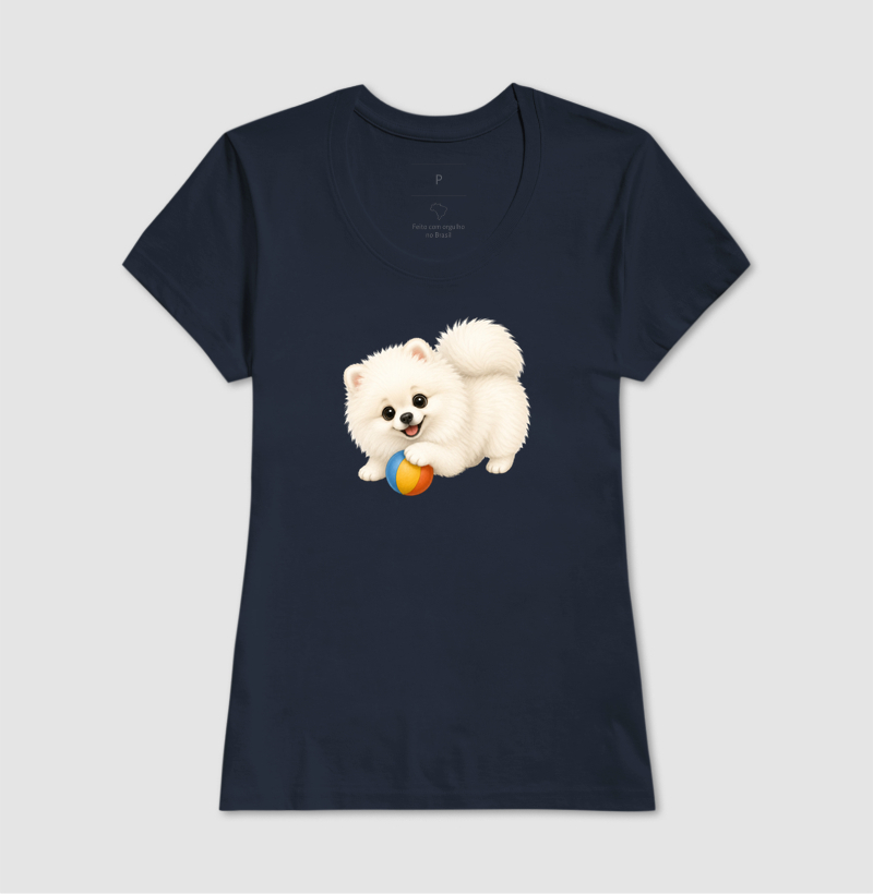 Pomerânia (Spitz Alemão) Branco - Desenho Animado - Imagem 7