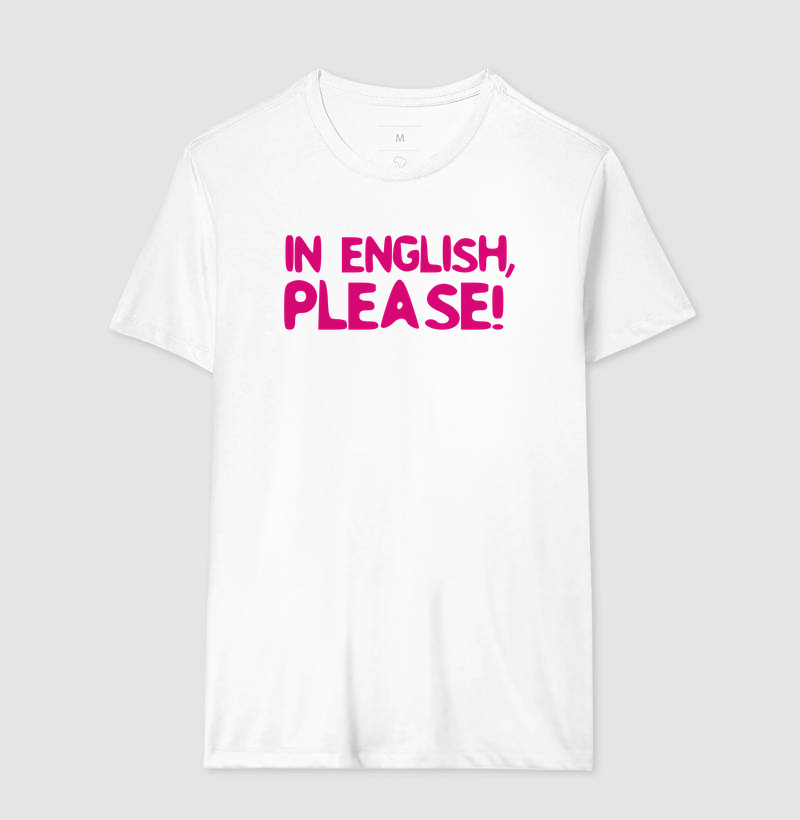 Camiseta | In English Pink - Imagem 4