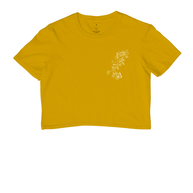 Camiseta Borboleta em Flor - Imagem 8