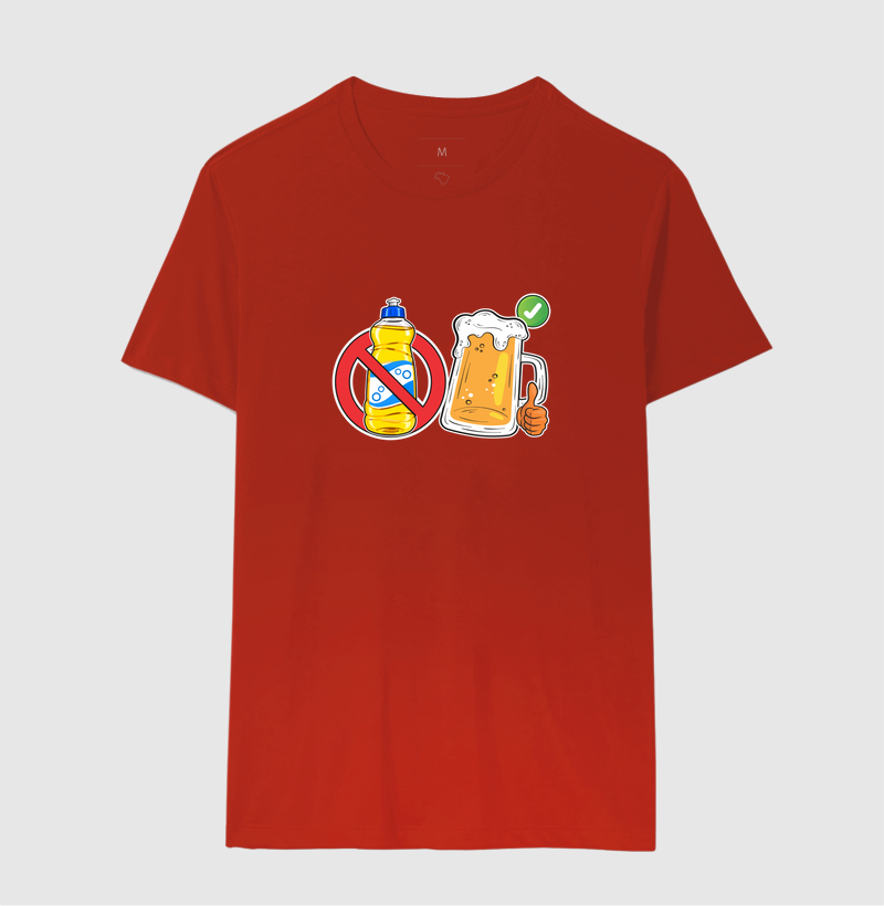 Camiseta Cerveja Sim em Algodão - Imagem 13