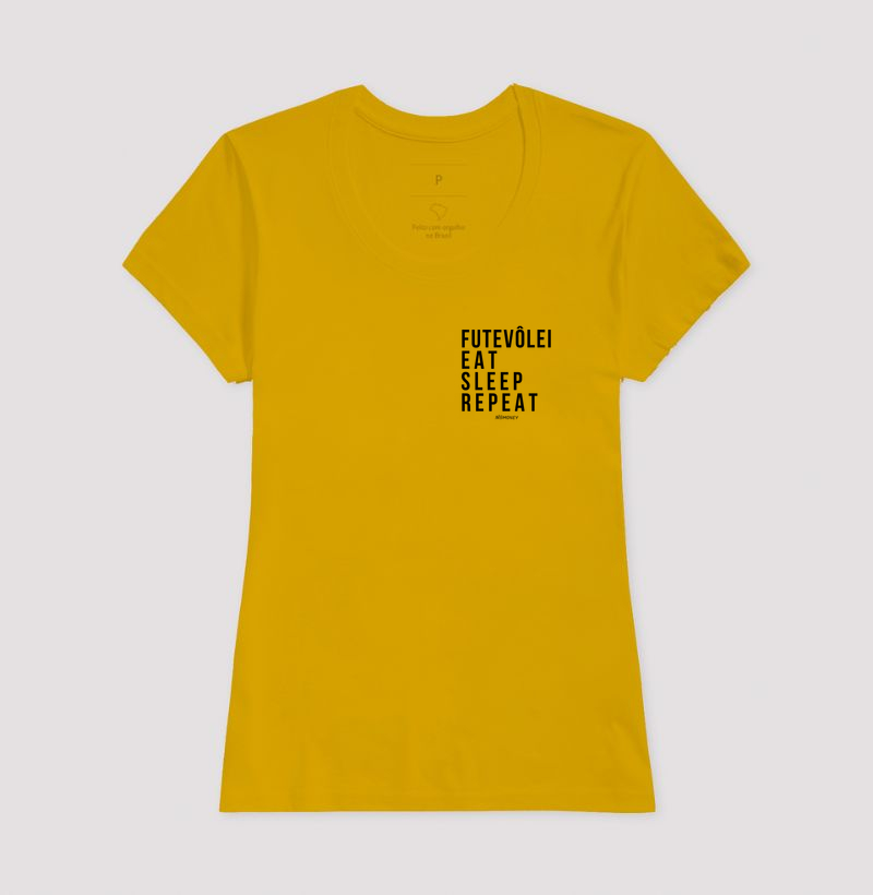Camiseta Futevôlei. Eat. Sleep. Repeat. - Imagem 15