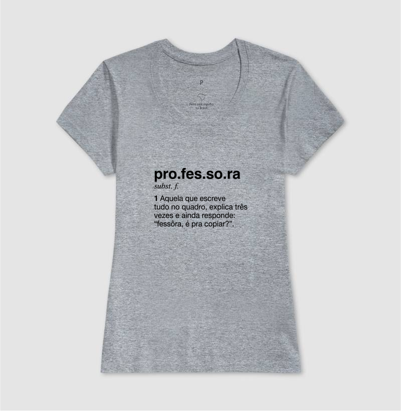 Camiseta Feminina Algodão É Pra Copiar - Imagem 9