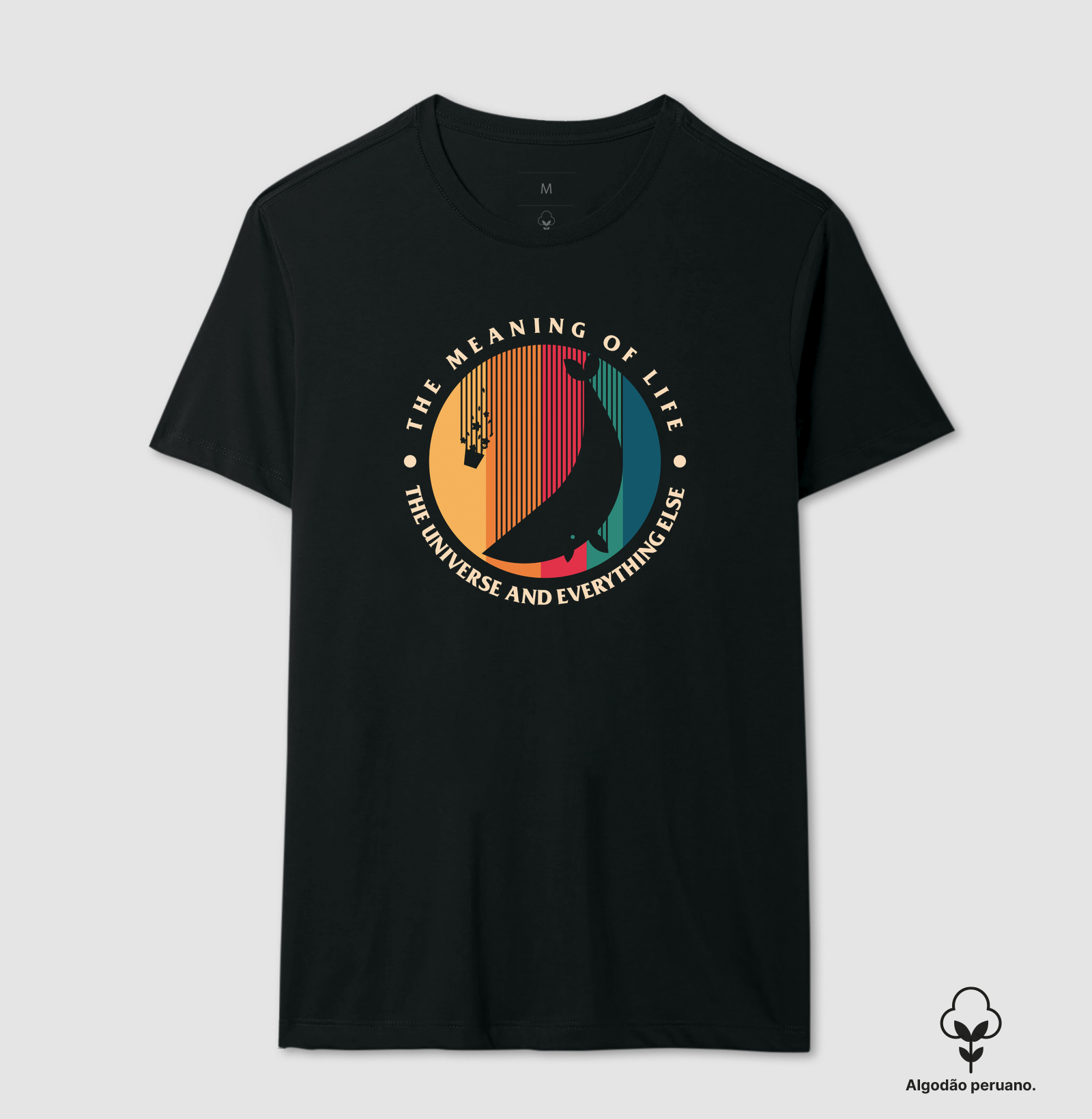 Camiseta Algodão Peruano O sentido da vida - Imagem 2