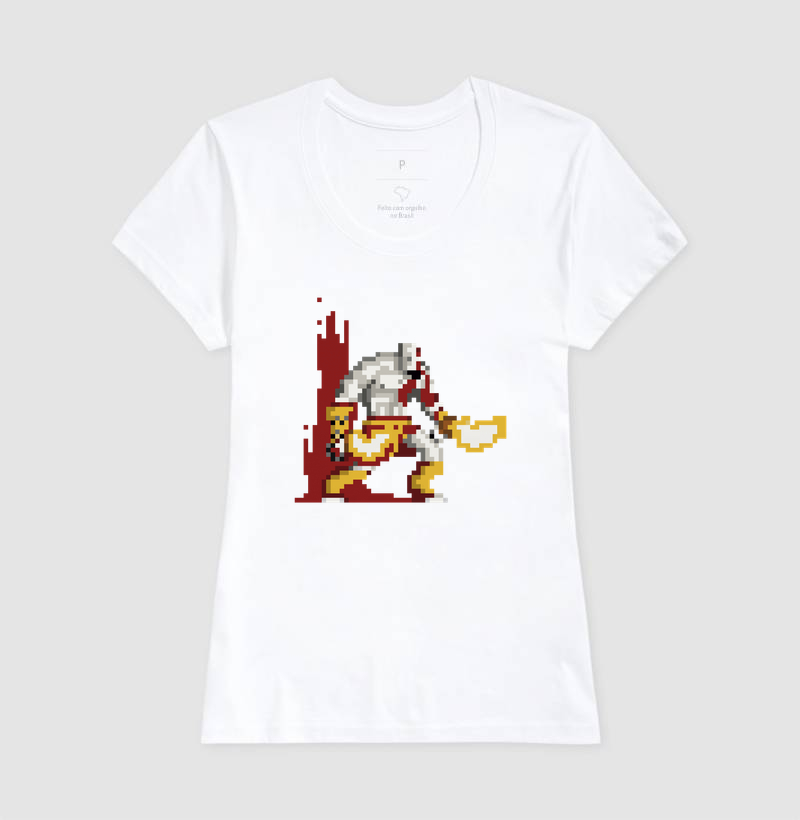 Camiseta Deus Grego Pixelado - Imagem 5