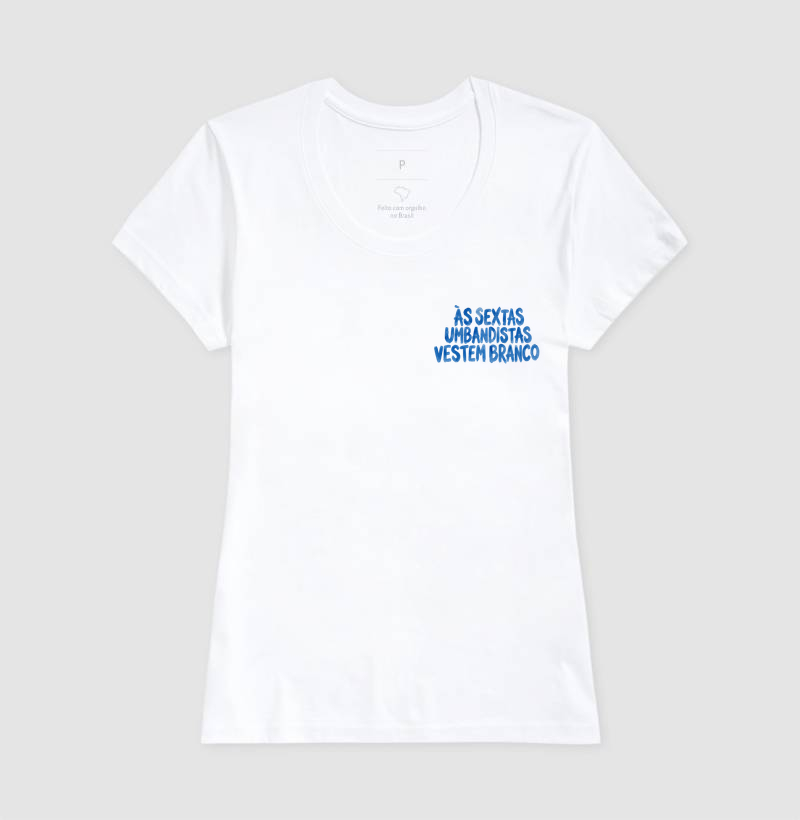 ÀS SEXTAS UMBANDISTAS VESTEM BRANCO MINIMAL - Imagem 3