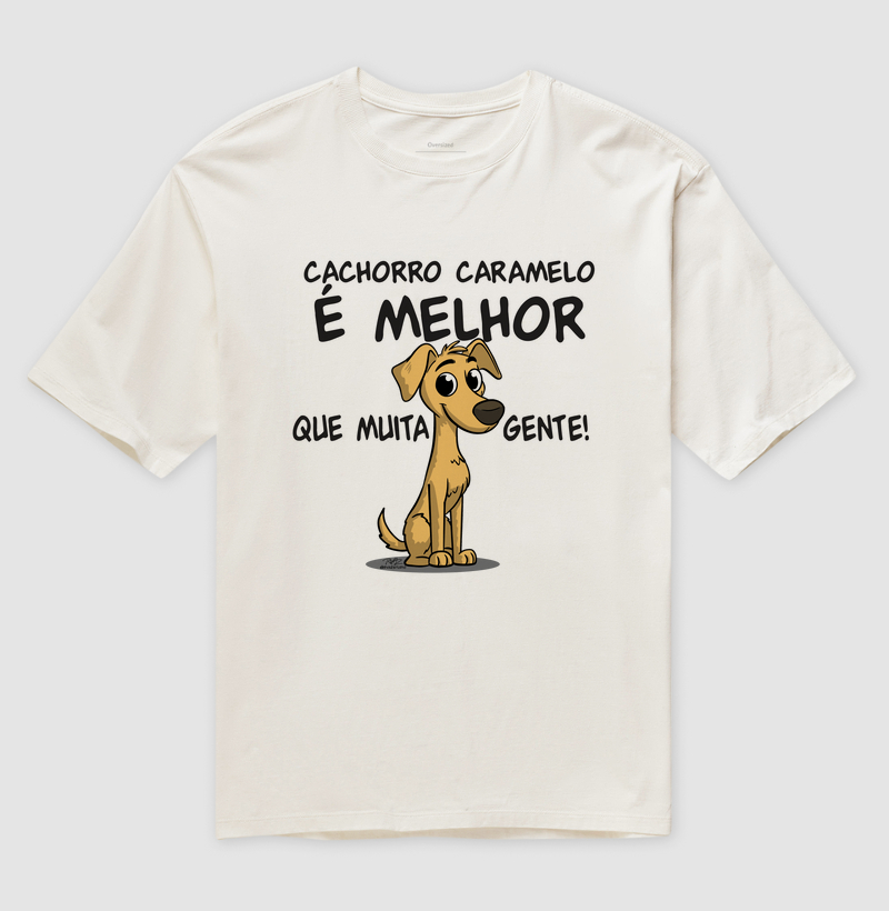 Camiseta Cachorro Caramelo - Imagem 4