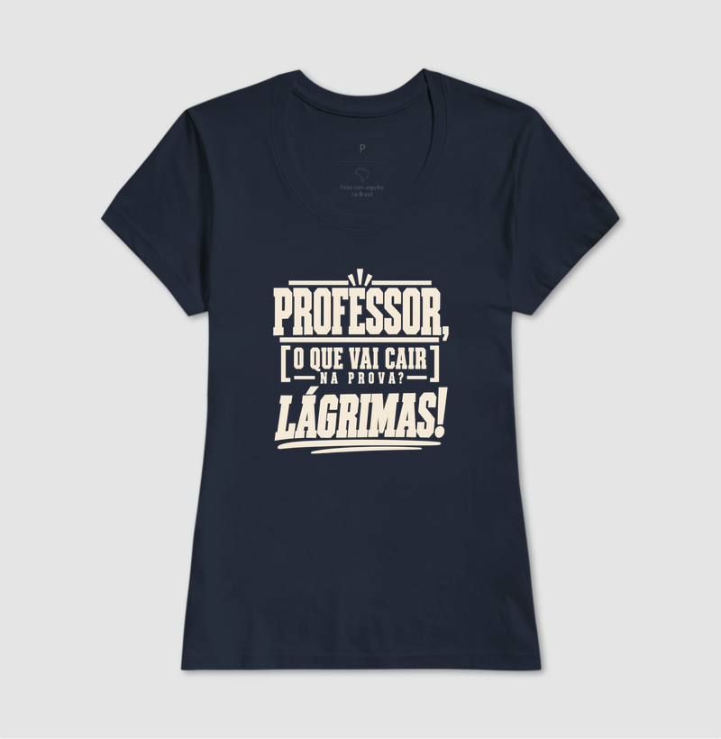 Camiseta Masculina Algodão O Que Vai Cair Na Prova - Imagem 7