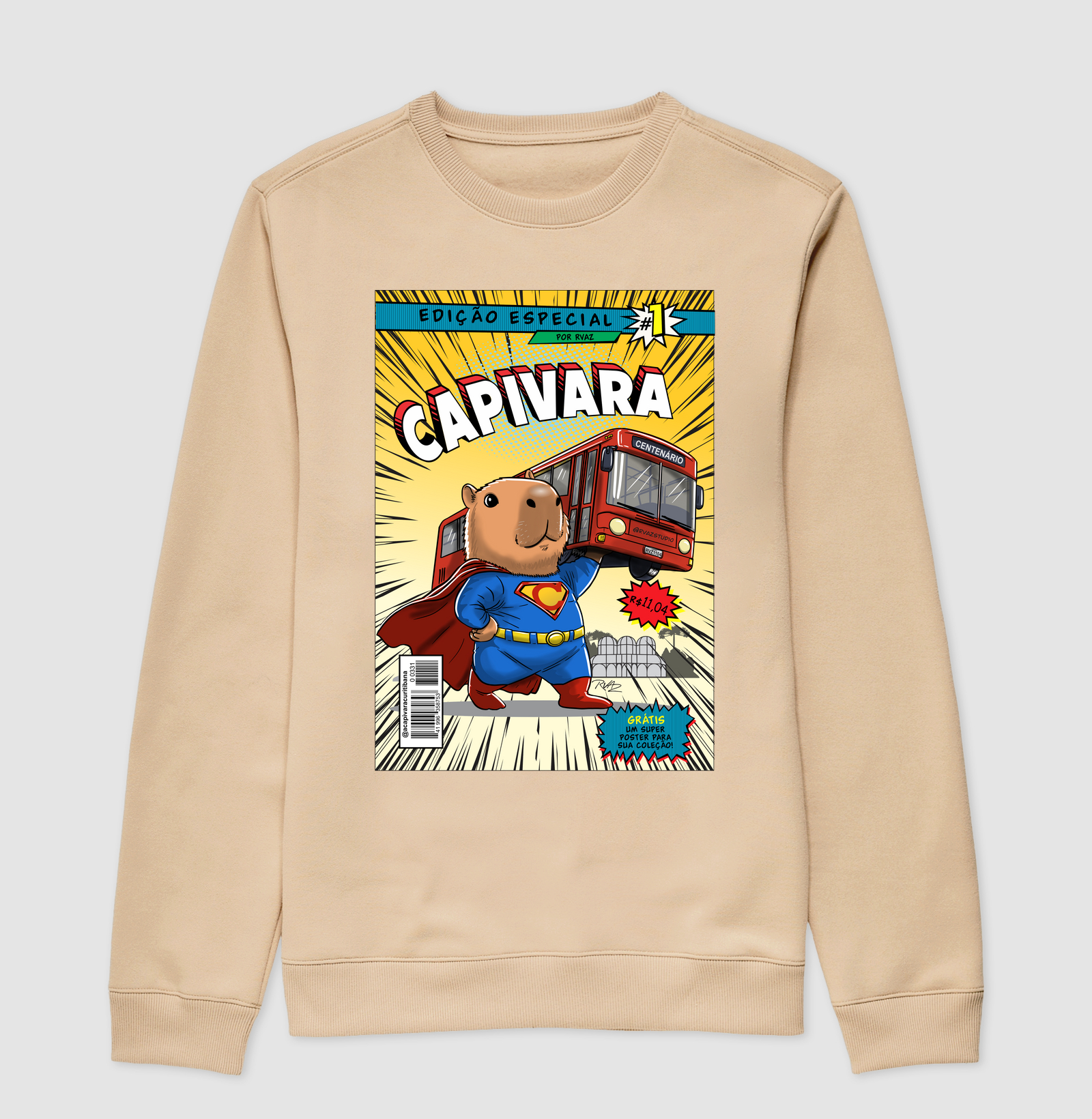 Camiseta Super Capivara - Imagem 3