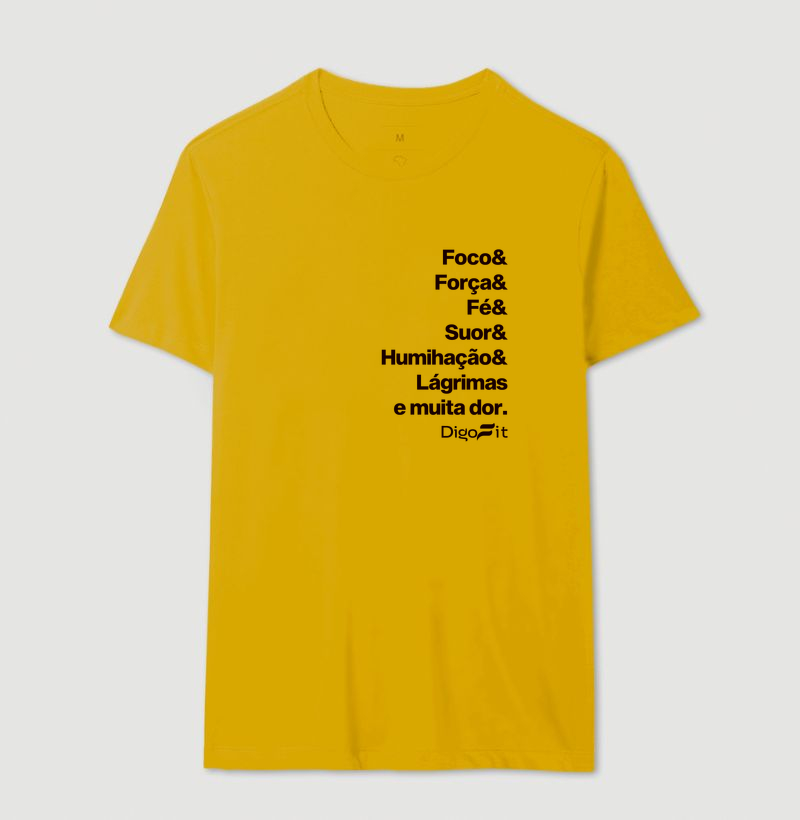 CAMISETA ACADEMIA FOCO E MUITA DOR - Imagem 14