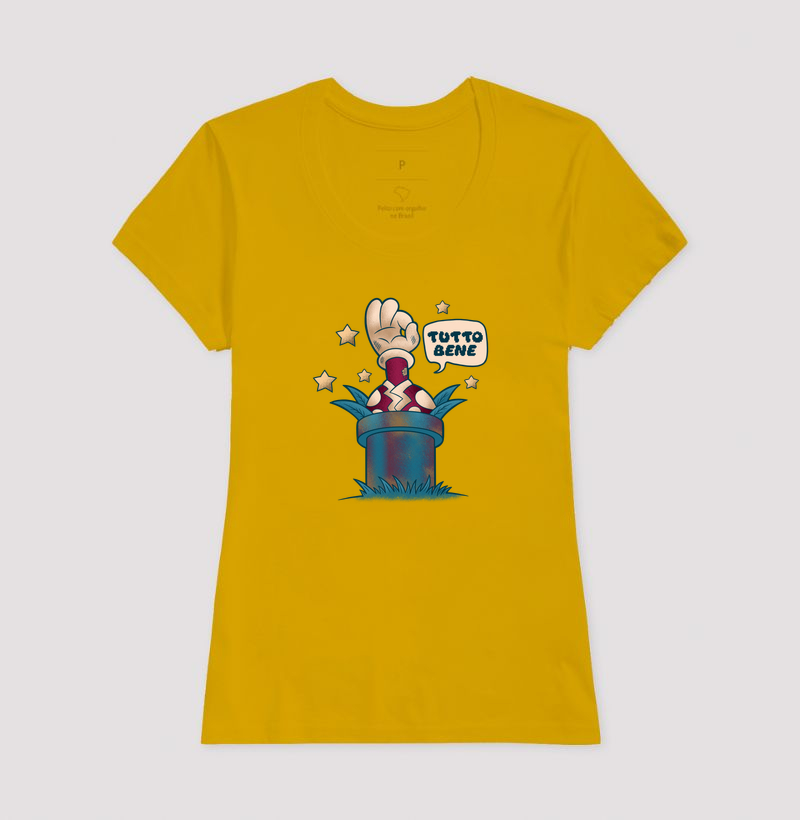 Camiseta Tutto Bene Retro Gamer Parody - Imagem 13