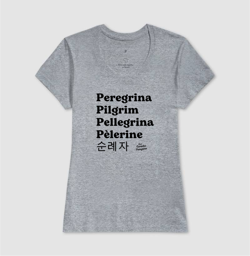Camiseta Peregrina Multilíngue - Imagem 9