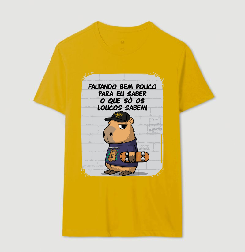 Camiseta Capivara só os loucos - Imagem 14