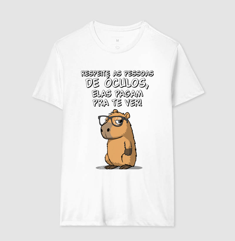 Camiseta Capivara Óculos - Imagem 4