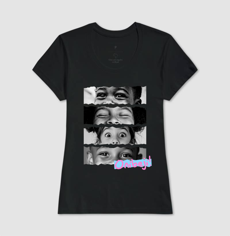 Camiseta - Olhares de Crianças - Imagem 5