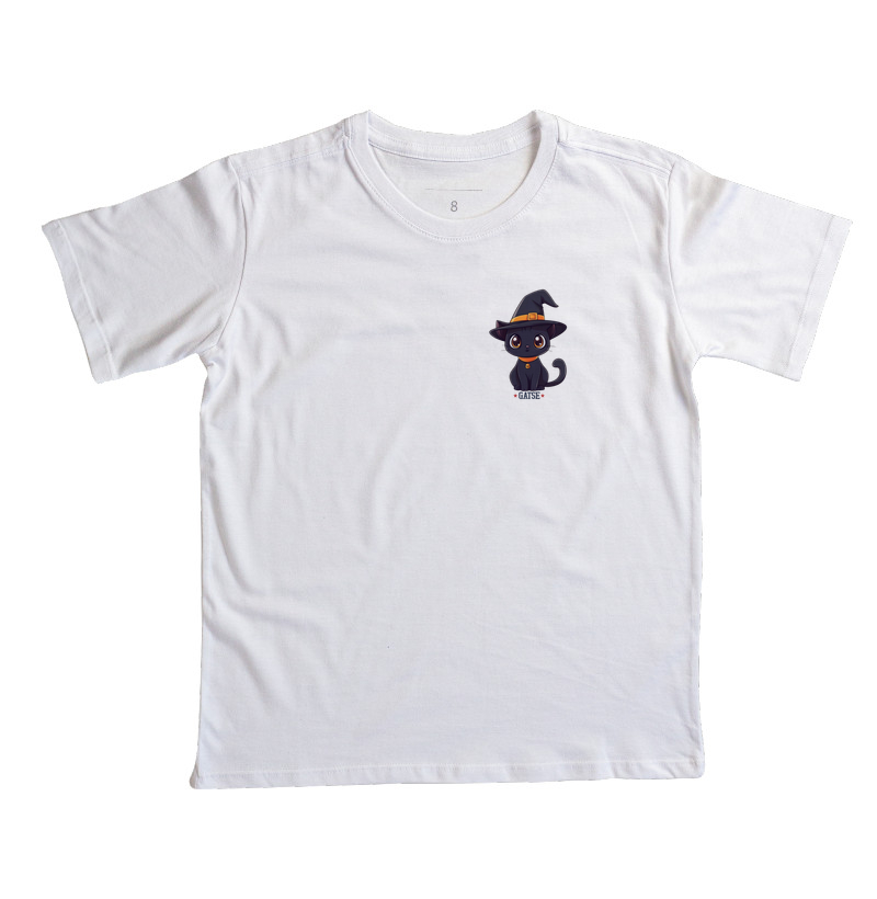 Infantil - Gatinha Chapéu Preto com Laranja - Imagem 4