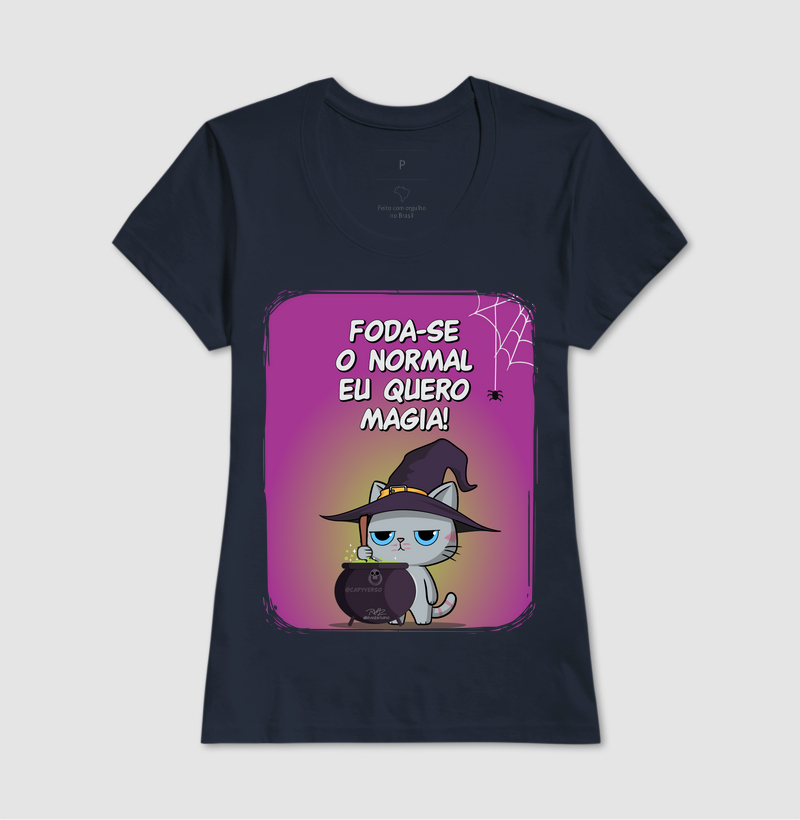 Camiseta Gato Sincero Magia - Imagem 7