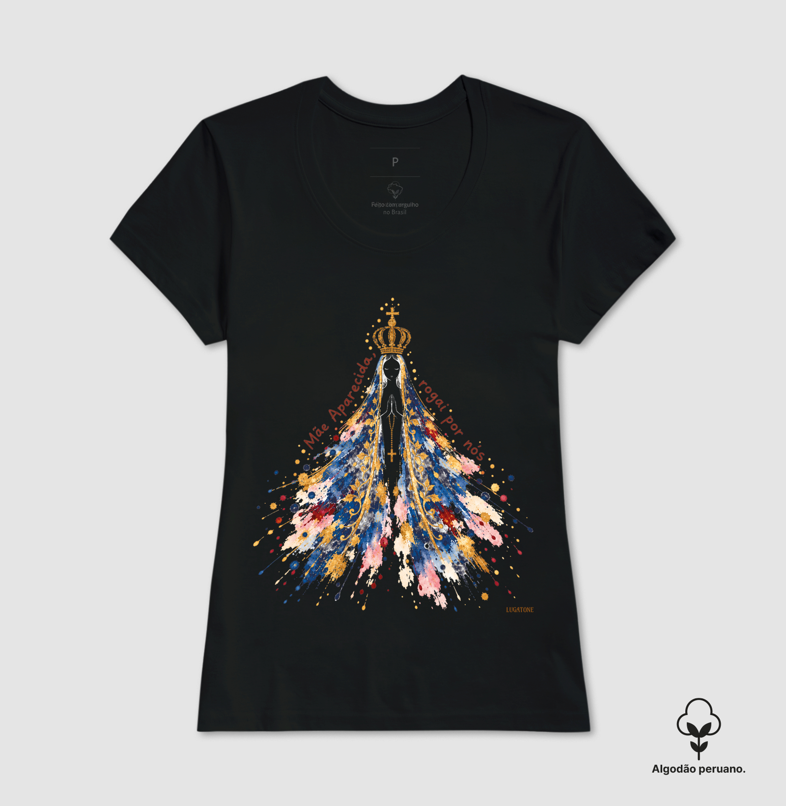 Mãe Aparecida Colorida - Imagem 2