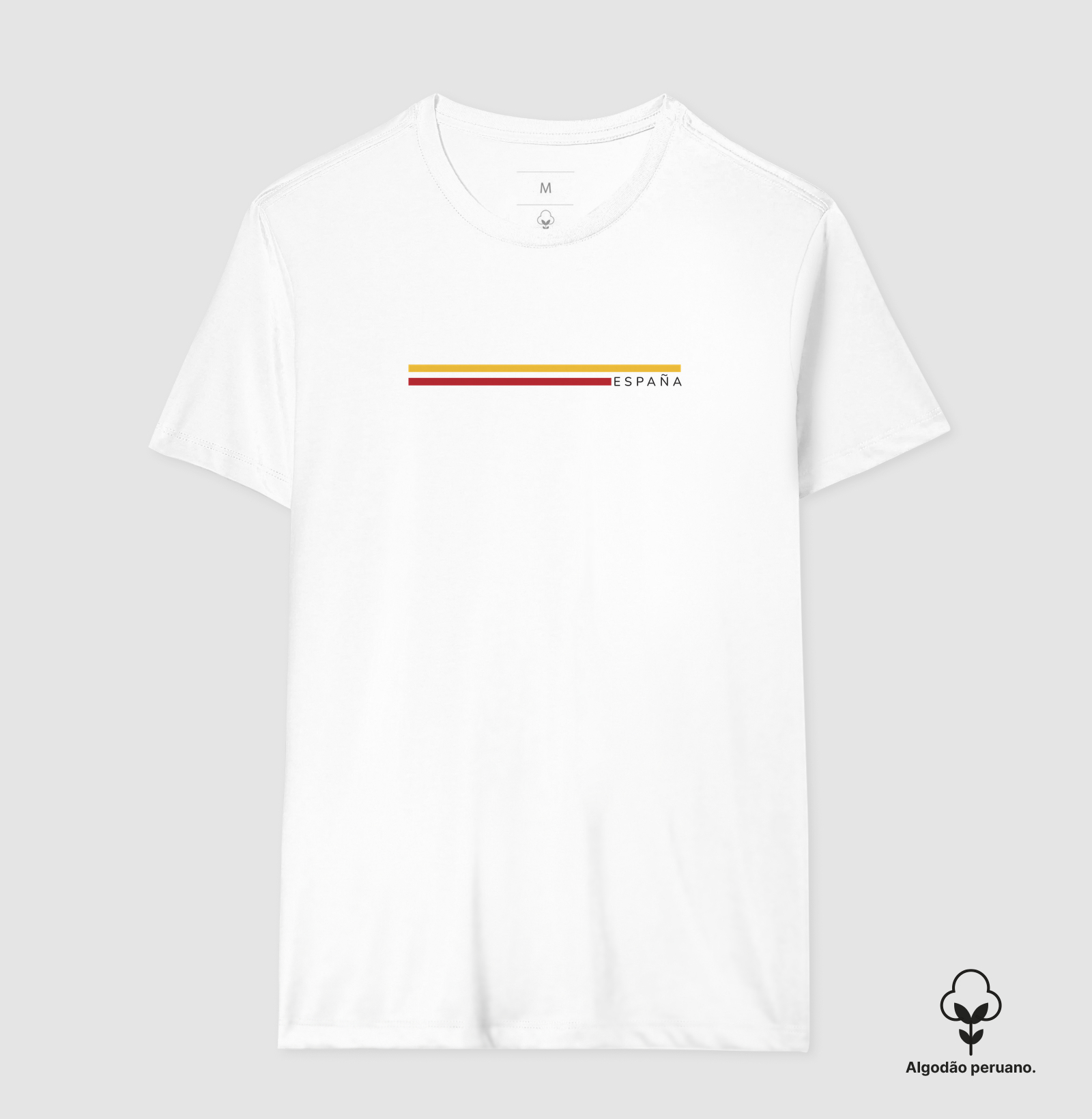 Camiseta Premium Masculina Espanha - España  - Imagem 3