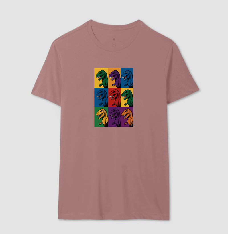 Camiseta Dino Pop T-Rex - Imagem 18