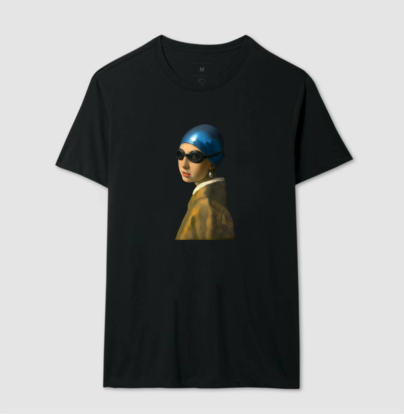 Camiseta - Raia Nove - A Moça com Toca e Óculos - Imagem 2