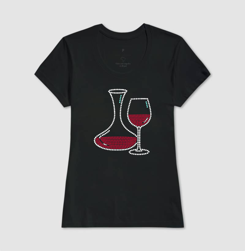 Decanter e Taça de Bolinhas - Imagem 3
