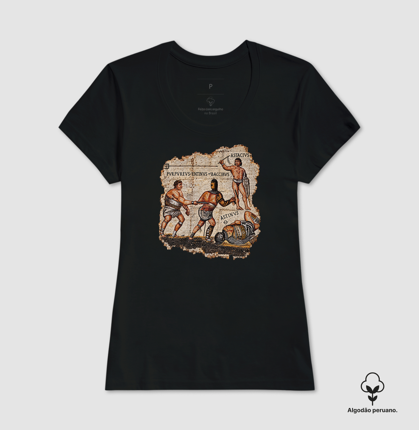 Gladiadores de Roma — Mosaico Borghese - Imagem 8