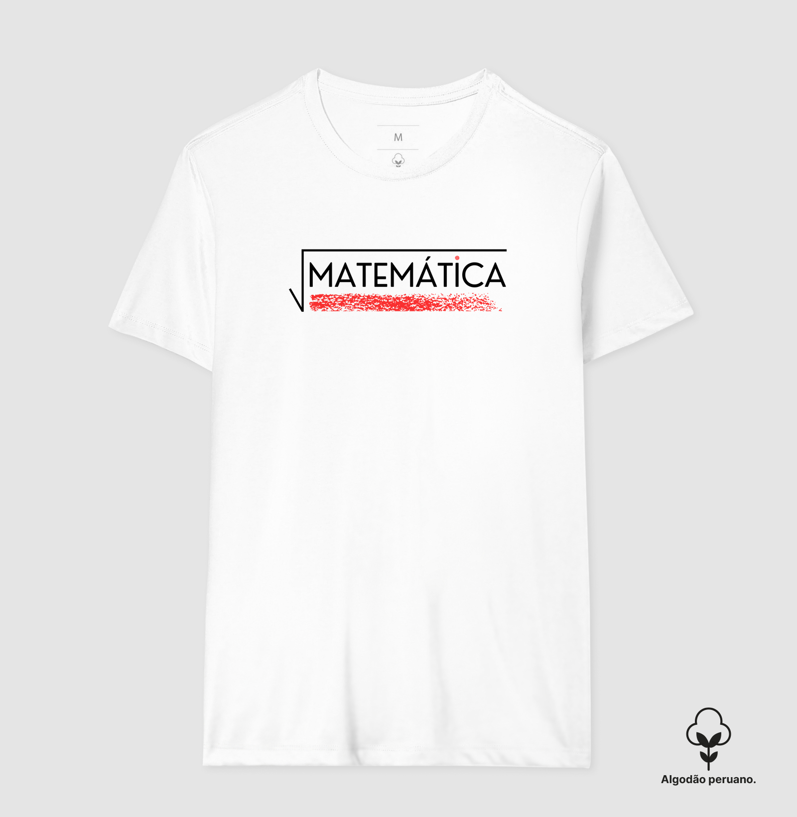 Camiseta Algodão Peruano Matemática I