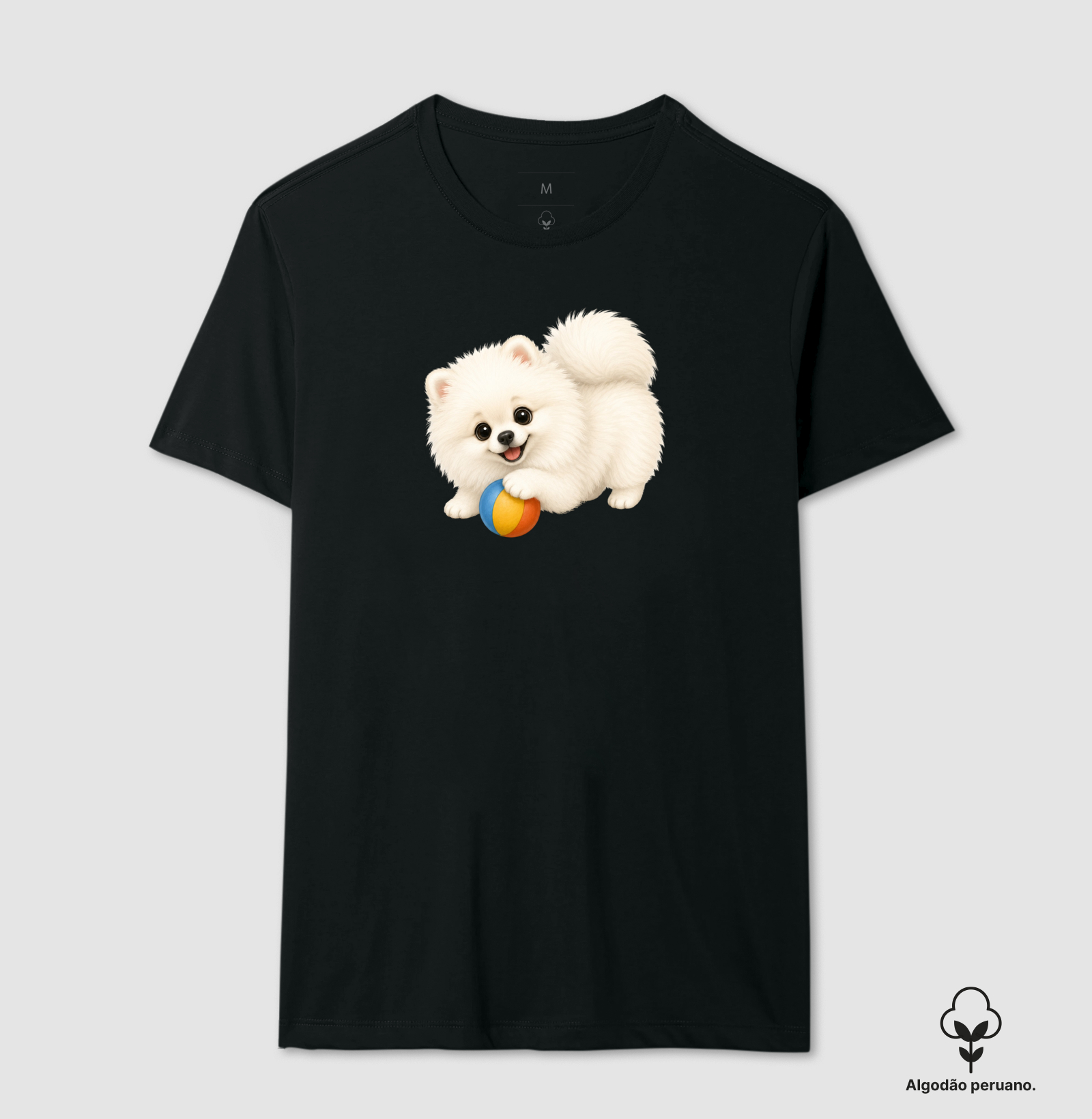 Pomerânia (Spitz Alemão) Branco - Desenho Animado - Imagem 4