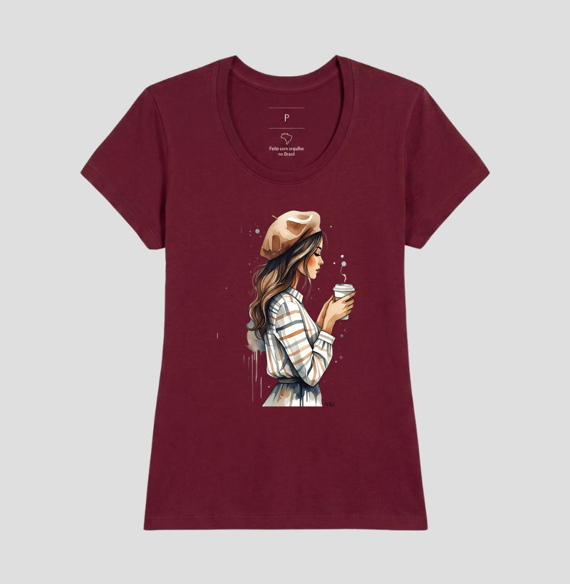 Camiseta Algodão Premium - Manhã Francesa    - Imagem 19