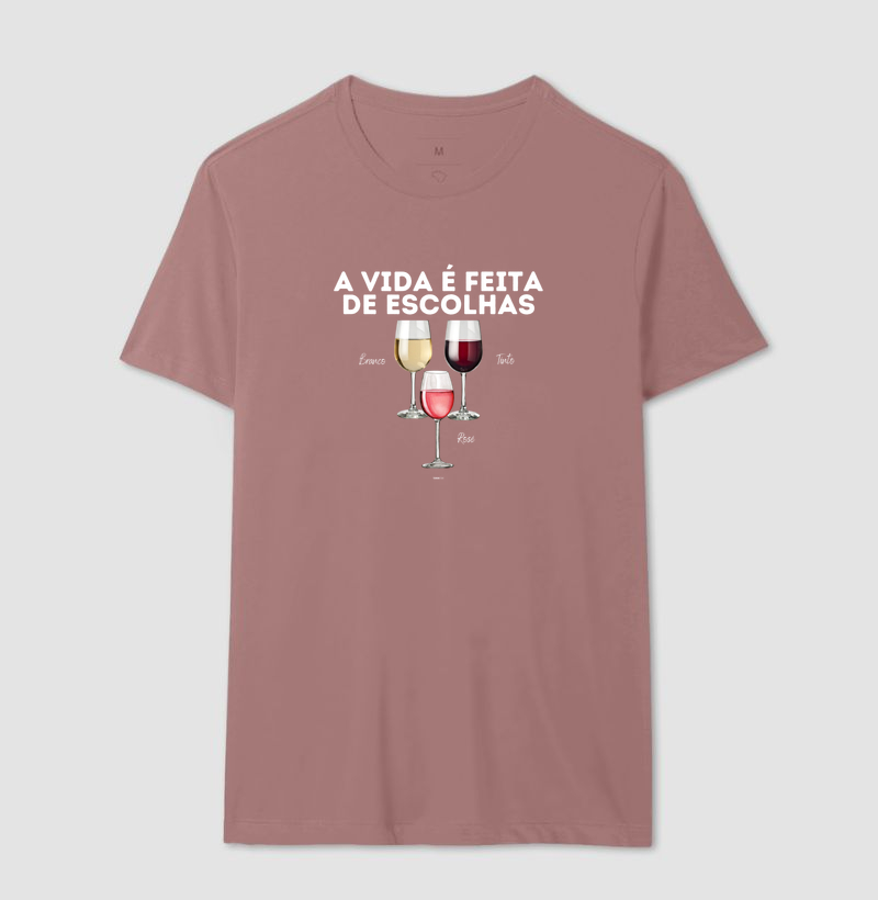 Camiseta A Vida é feita de escolhas - Imagem 13