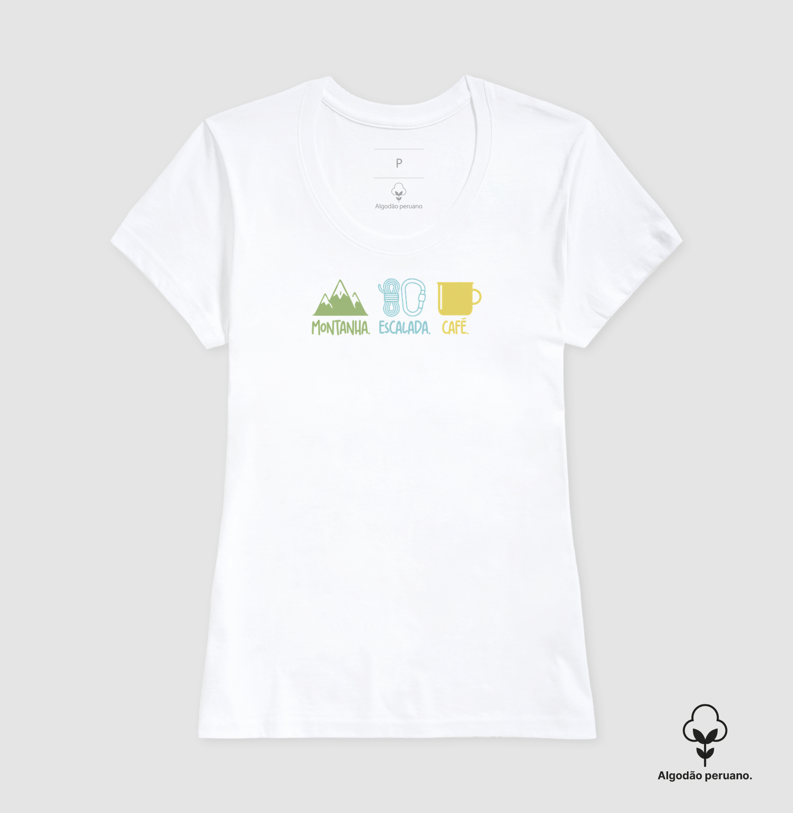 Camiseta Falésia & Magnésio | Montanha, Escalada & Café - Imagem 8
