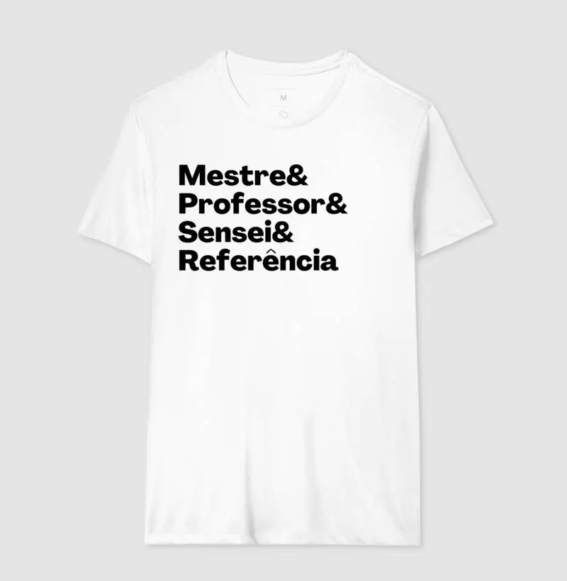 Camiseta Mestre Referência
