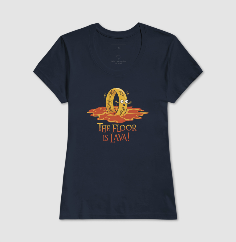 Camiseta The Floor Is Lava - Imagem 5