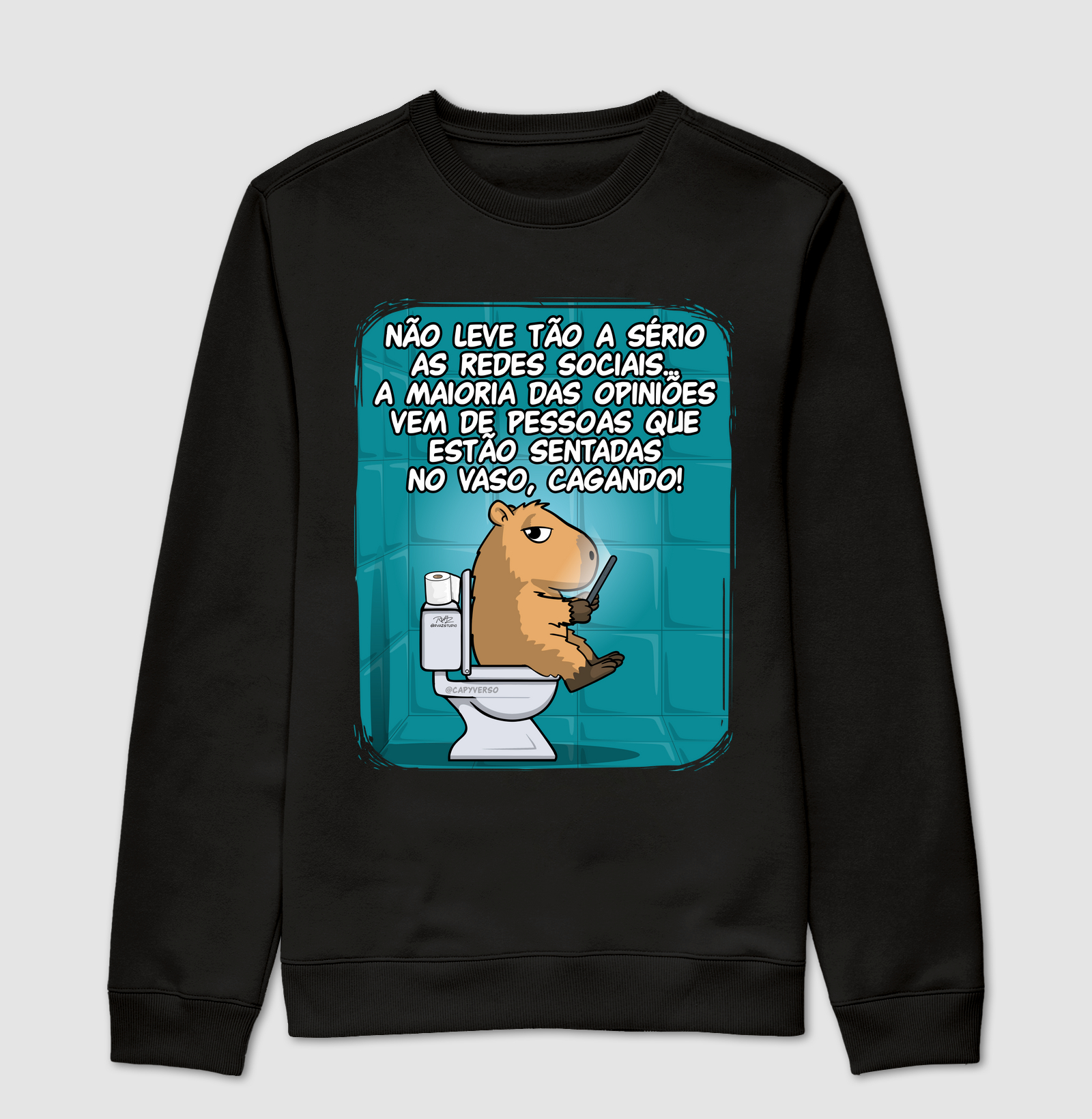Camiseta Capivara Banheiro - Imagem 4