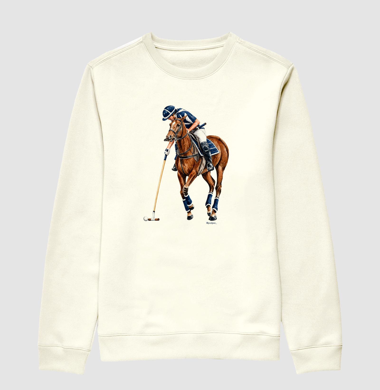 Polo - Blue&White (Castanho) - Imagem 2