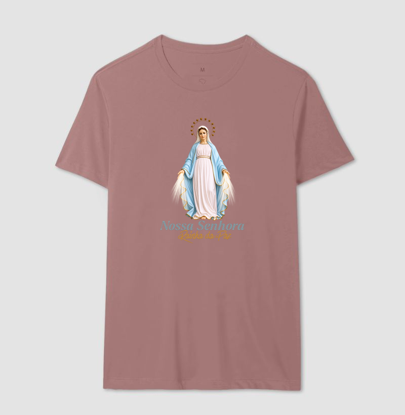 Camiseta Católica Nossa Senhora Rainha da Paz - Imagem 14