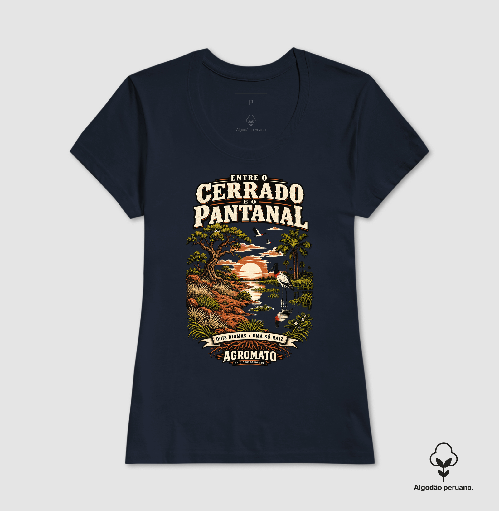 Camiseta Entre o Cerrado e o Pantanal - Imagem 7
