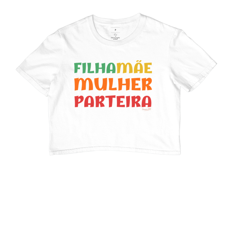 Filha Mãe Mulher Parteira Cropped - Imagem 3