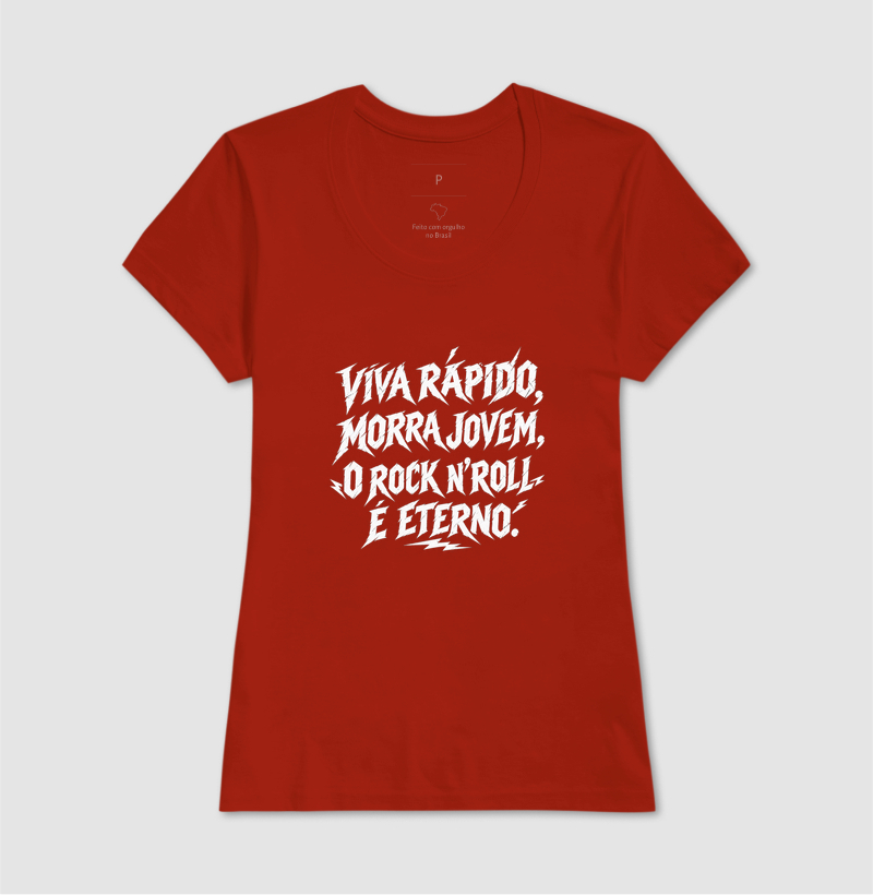 Camiseta Viva rápido, morra jovem, o rock n' roll é eterno - Imagem 7