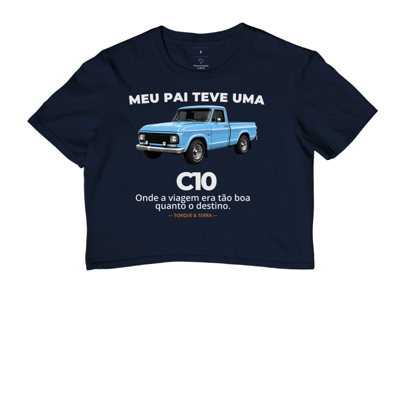 Meu pai teve uma - C10 - azul - Imagem 4