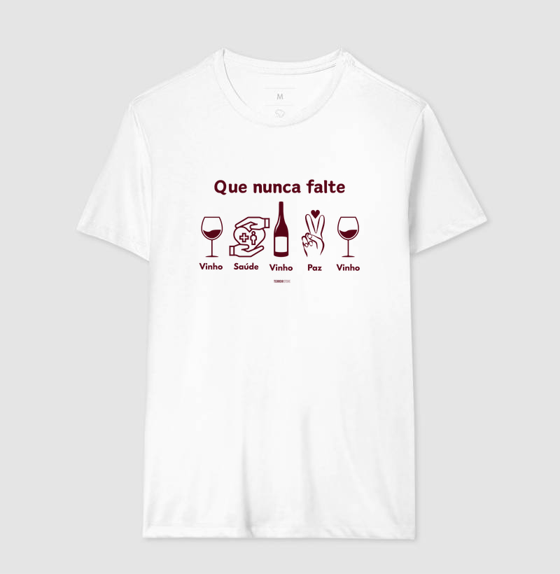 Camiseta Vinho - Que nunca Falte - Imagem 4