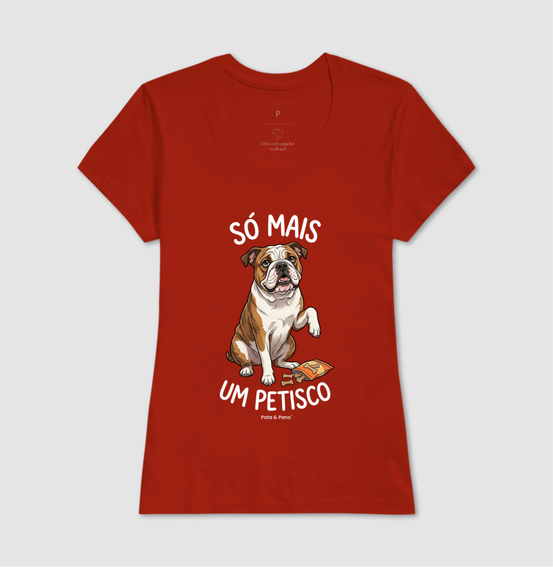 CAMISETA BULLDOGUE INGLÊS PETISCO - Imagem 14