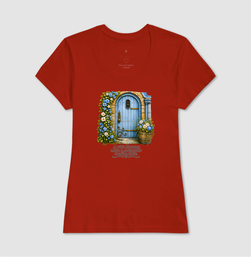 Camiseta Porta da felicidade - Imagem 11